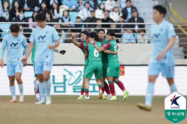 대전, 대구FC에 2-1 승리 '주민규 1골 1도움'